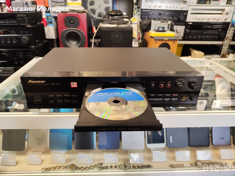 CD Player Pioneer PDR-509 Recorder В перфектно техническо и визуално състояние., снимка 1