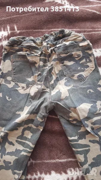 Дамски камуфлажни дънки, снимка 1