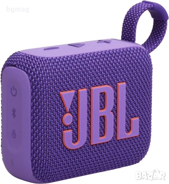 JBL Go 4 безжична Bluetooth тонколонка-лилав цвят, снимка 1