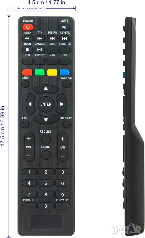 Универсално дистанционно управление за Smart Tech TV, снимка 1