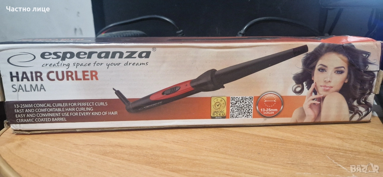 Маша за косa EBL007,360° кабел,керамично покритие FS-16340, снимка 1