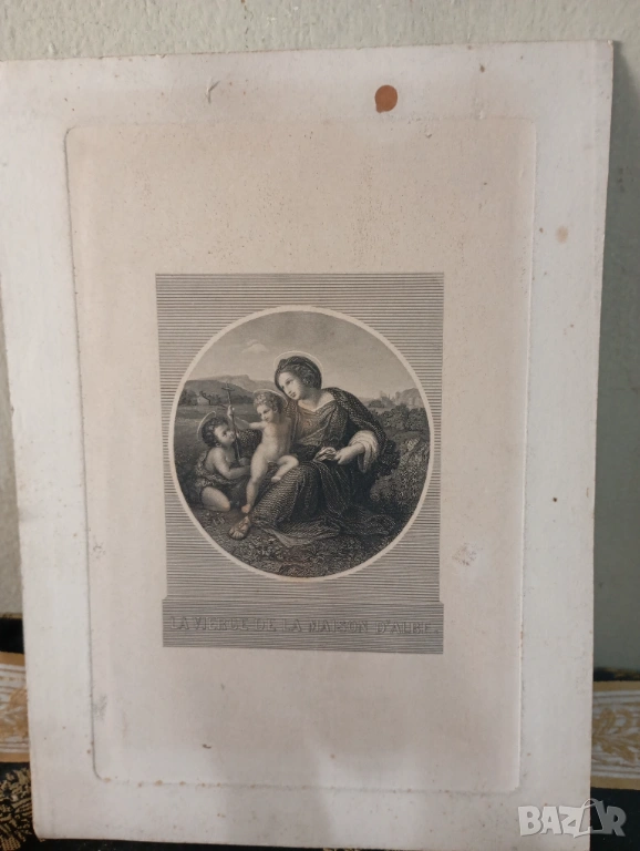 Графика-Ла Мадона дела Каса д'Алба, снимка 1