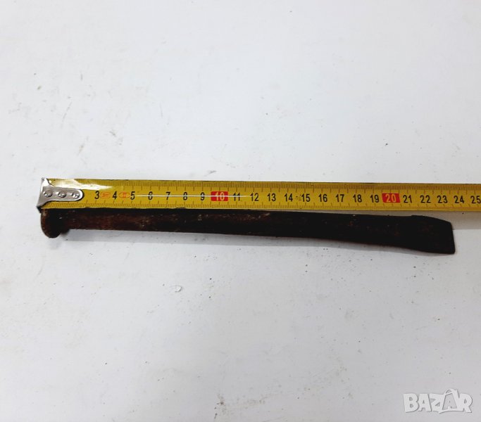 Стар стоманизиран секач(7.6), снимка 1