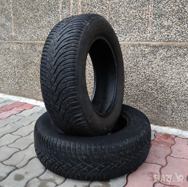 Две Зимни Гуми 195/65/15 Kleber - 4 мм грайфер - 95 T - ДОТ 18 г, снимка 1