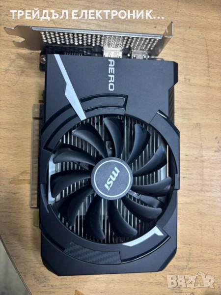 Видео карта MSI GF GTX 1630 AERO ITX 4G OC, снимка 1