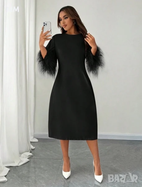 Нова елегантна рокля голям размер 4ХЛ, снимка 1
