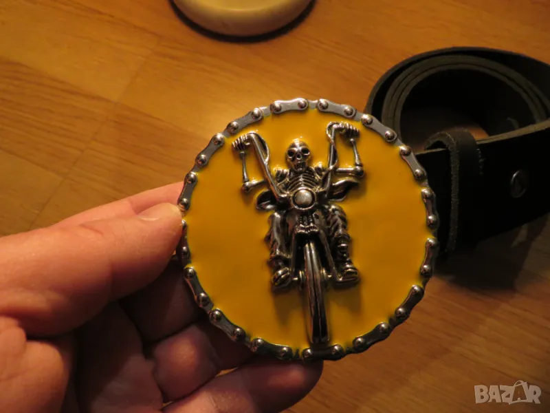 Американски моторджийски колан моторжийски колан колан за мотор , снимка 1