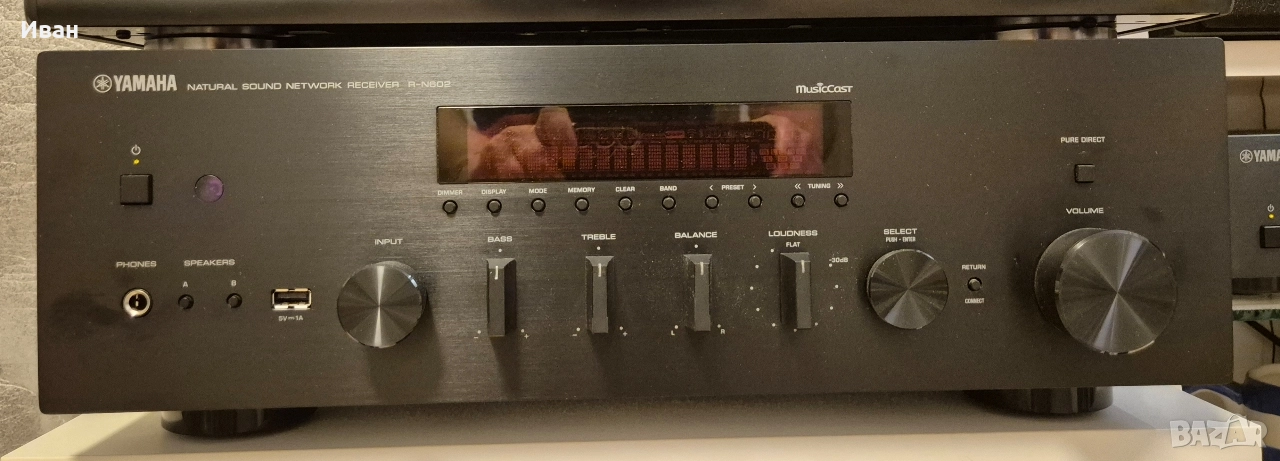 Ресивер усилвател Yamaha R-N602 , снимка 1