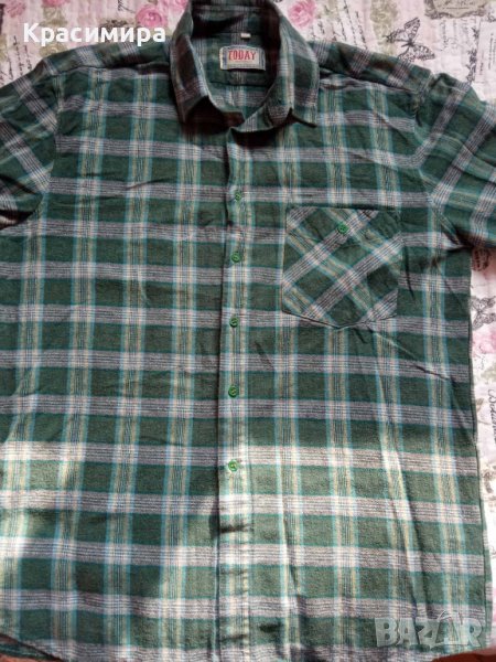 Мъжка дебела риза - ХЛ размер, снимка 1