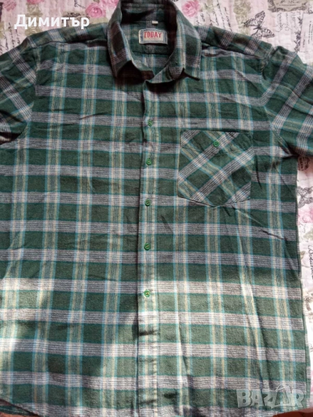 Мъжка дебела риза - ХЛ размер, снимка 1