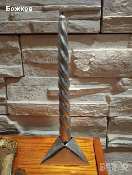 свещник метален, снимка 1