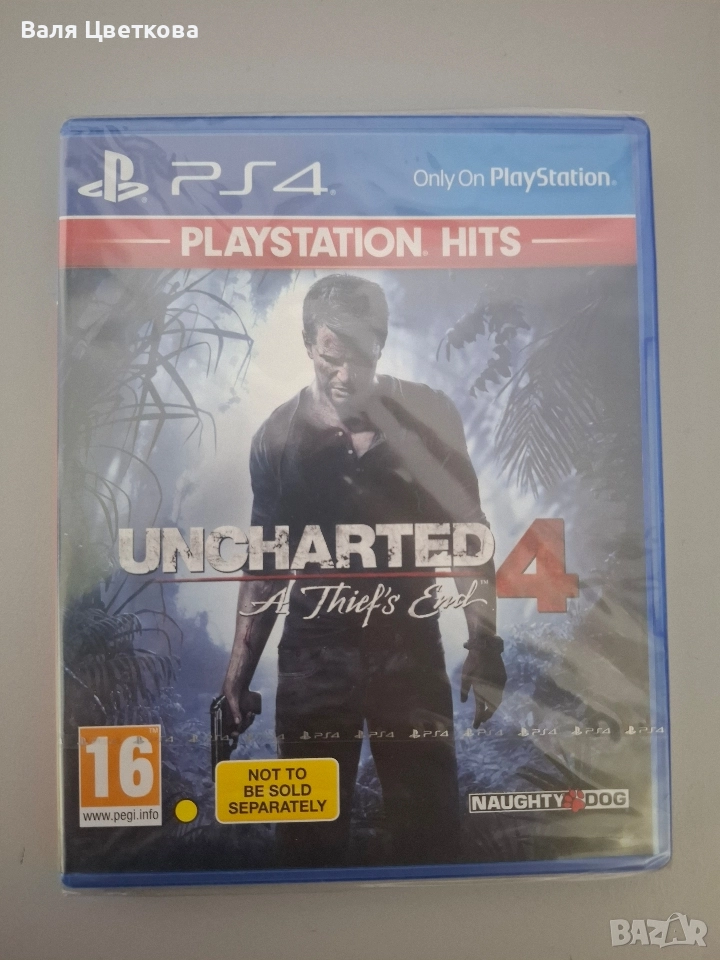 Uncharted 4 за ps 4, снимка 1