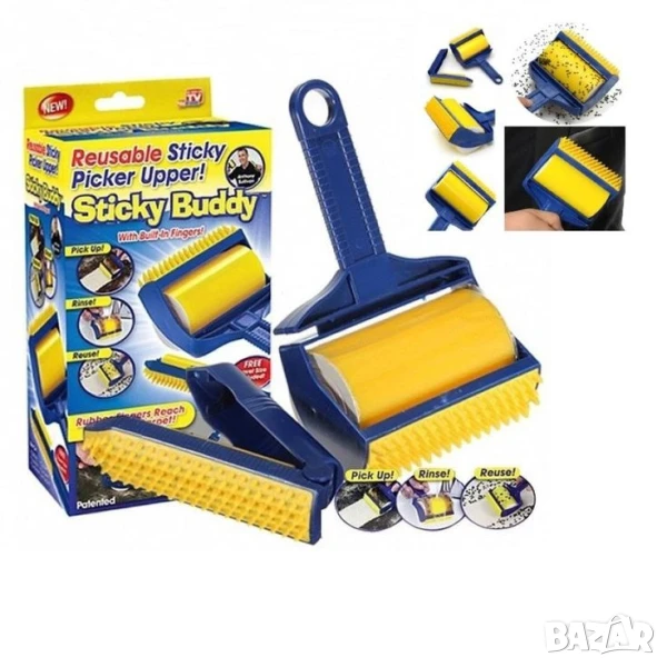 Уред за събиране почистване на косми от домашни любимци, снимка 1