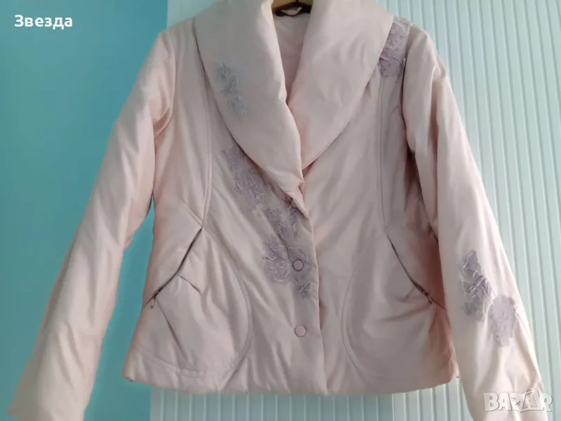 Италианско очарование в розово - уникално яке с орнаменти!, снимка 1