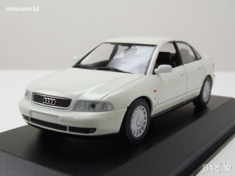 Audi A4 1995 - мащаб 1:43 на Maxichamps моделът е нов в PVC дисплей-кейс, снимка 1