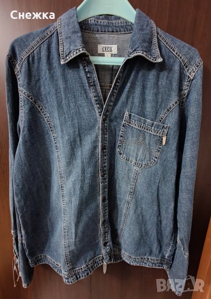 Дънкова риза , снимка 1