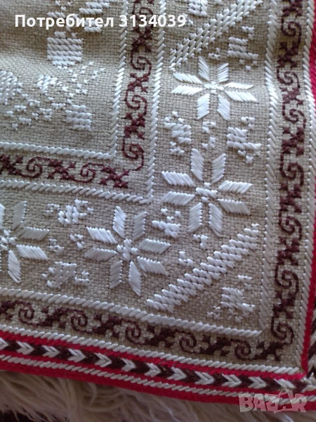 Продава се каре българска бродерия, снимка 1