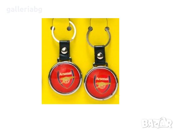 Ключодържател с пластина на футболен отбор Арсенал (Arsenal), снимка 1