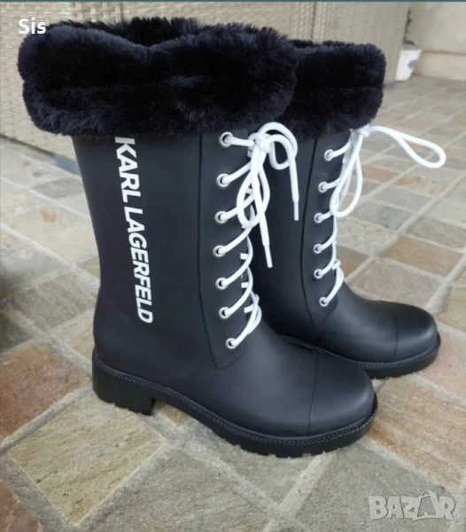 Нови! Дамски  ботуши- Karl Lagerfeld , снимка 1