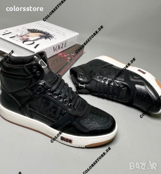Мъжки черни кецове  Dior код Br379, снимка 1