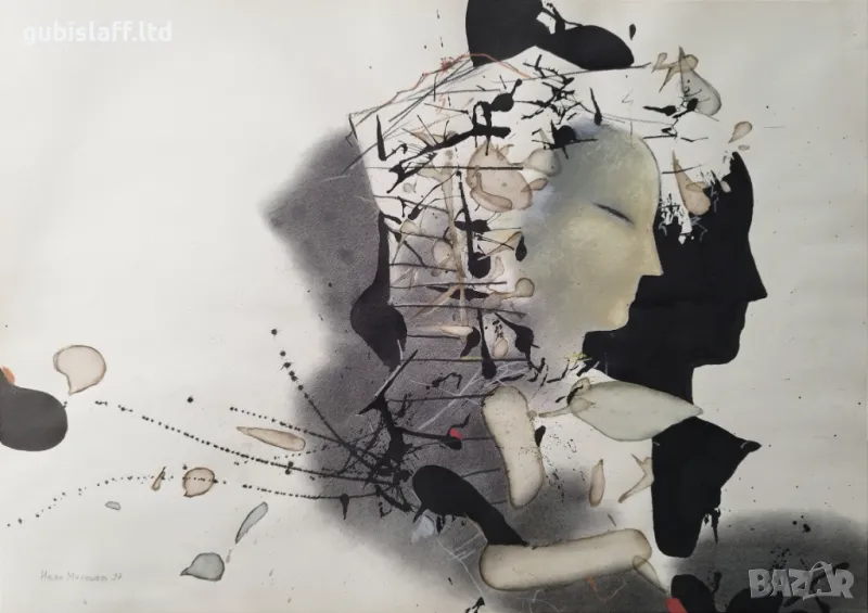 Картина, без заглавие, худ. Иван Милушев, 1997 г., снимка 1