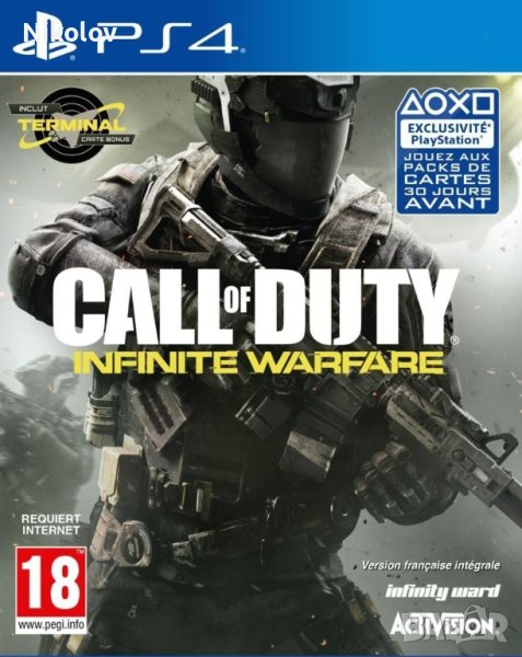 Call of Duty Infinite Warfare PS4 COD (Съвместима с PS5), снимка 1