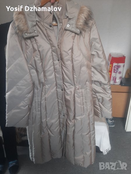 Дамско палто с качулка, снимка 1