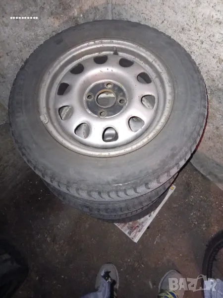 4 броя зимни гуми с джанти, снимка 1
