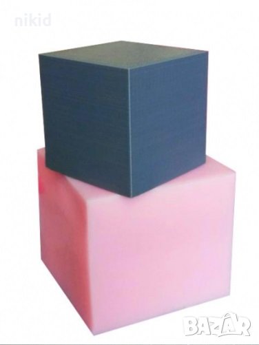 4,7 см куб кубче силиконов молд форма калъп гипс кубчета форми гипсови фигурки с имена, снимка 1