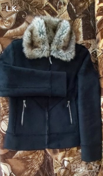 Дамско палто с пух, снимка 1