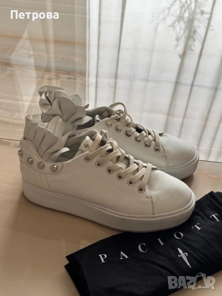 Дамски кецове Cesare Paciotti естествена кожа, снимка 1