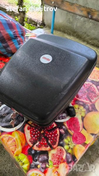 Велосипеден куфар Gerda Touring Safe черен - 14 л

, снимка 1