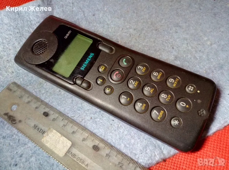 SIEMENS GSM S6 MADE in GERMANY Стар КОЛЕКЦИОНЕРСКИ МОБИЛЕН ТЕЛЕФОН GSM АПАРАТ СИМЕНС 22622, снимка 1