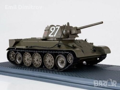 Умален модел на танк Т-34-76 в мащаб 1:43, снимка 1