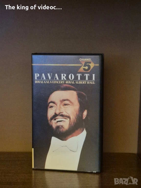 Видеокасета Pavarotti VHS, снимка 1