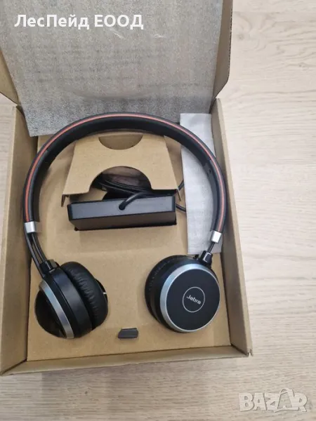 Jabra Evolve 65 MS Stereo Слушалки, снимка 1