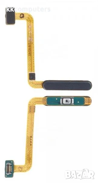 Лентов кабел Бутон включване за Samsung A23 5G / Черен / Баркод : 116404, снимка 1