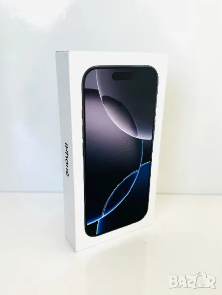 НОВ! iPhone 16 Pro Max 256GB Black Titanium ГАРАНЦИЯ!, снимка 1