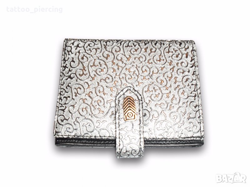 Дамско портмоне с орнаменти малко и удобно за носене, снимка 1