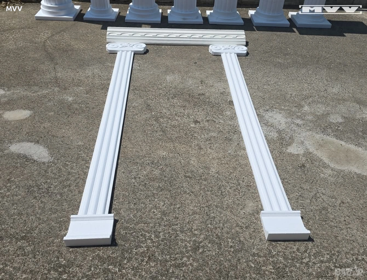 Гръцки / римски пиластри от стиропор, снимка 1