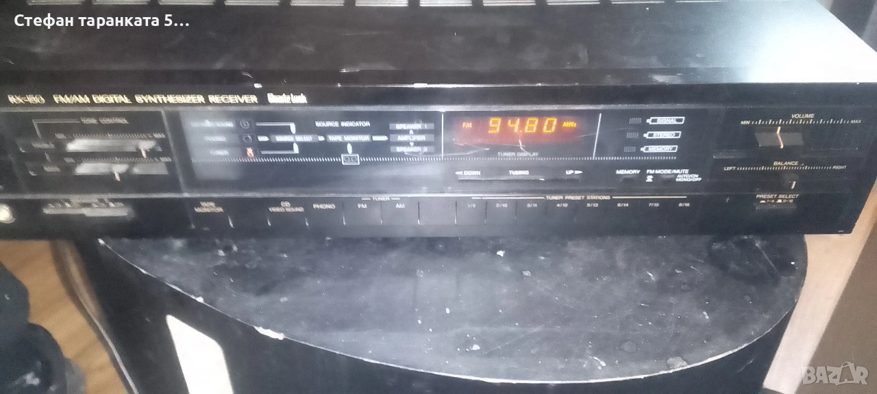 Усилвател със радио тунер JVC , снимка 1