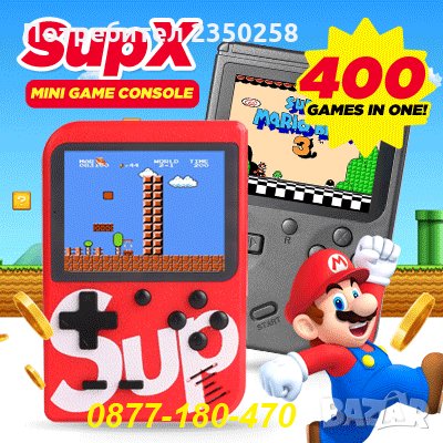 2019 Ретро 400 игри Конзола Nintendo Game Boy PSP видеоигра, снимка 1