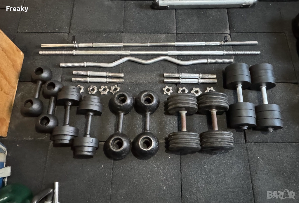 Дъмбели , Лостове , Лостчета за дъмбели , Лежанка, снимка 1