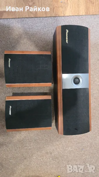 Продавам тонколони, център с два сателита (surround) PIONEER SC-R 59, снимка 1