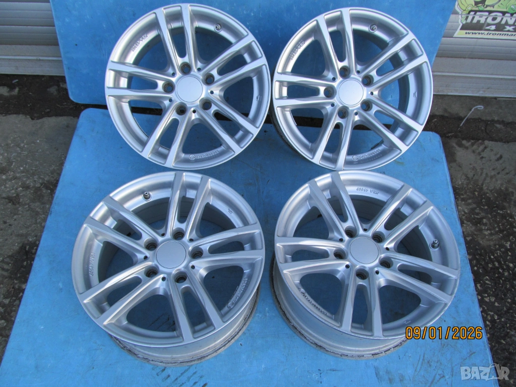 Джанти - 5 х 120 мм. ,16 цола - за  BMW  - E46, E87, E90, VW Multivan ,Transporter T5 ,T6, снимка 1