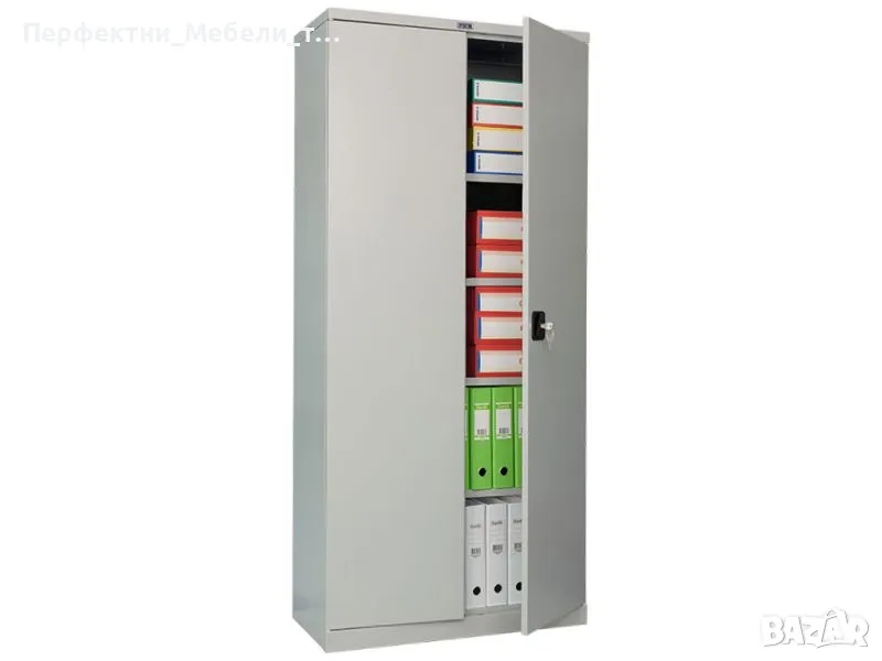 Висок метален шкаф със заключване за тераса,балкон,коридор,веранда,градина,гараж,работилница, снимка 1