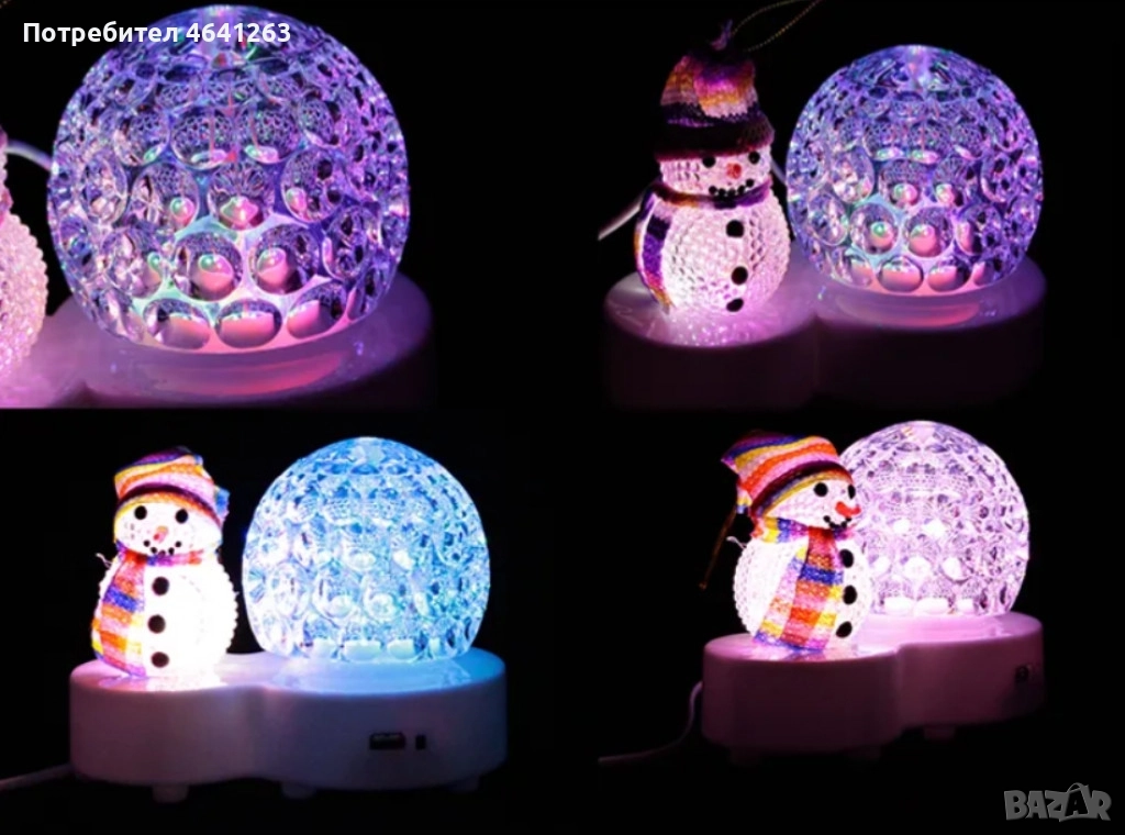 Снежен човек коледни украси , снимка 1