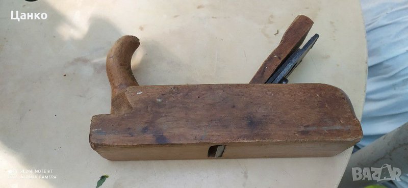 дърводелско ренде, автентично, на дядо, снимка 1