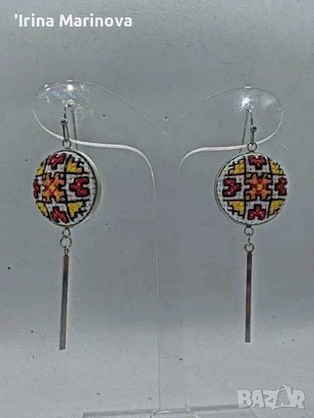 Обеци с шевица, снимка 1