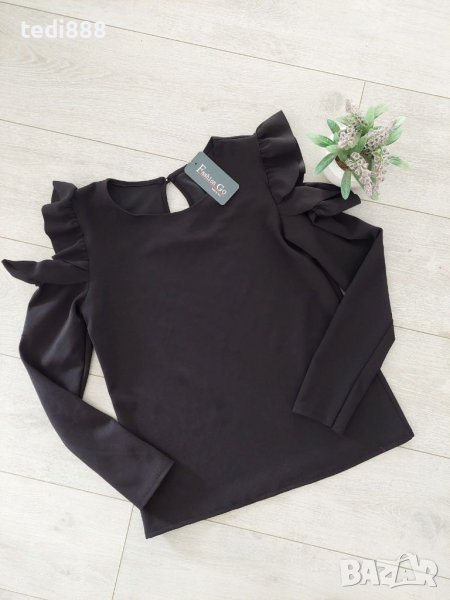 Разпродажба Нова черна блузка, снимка 1